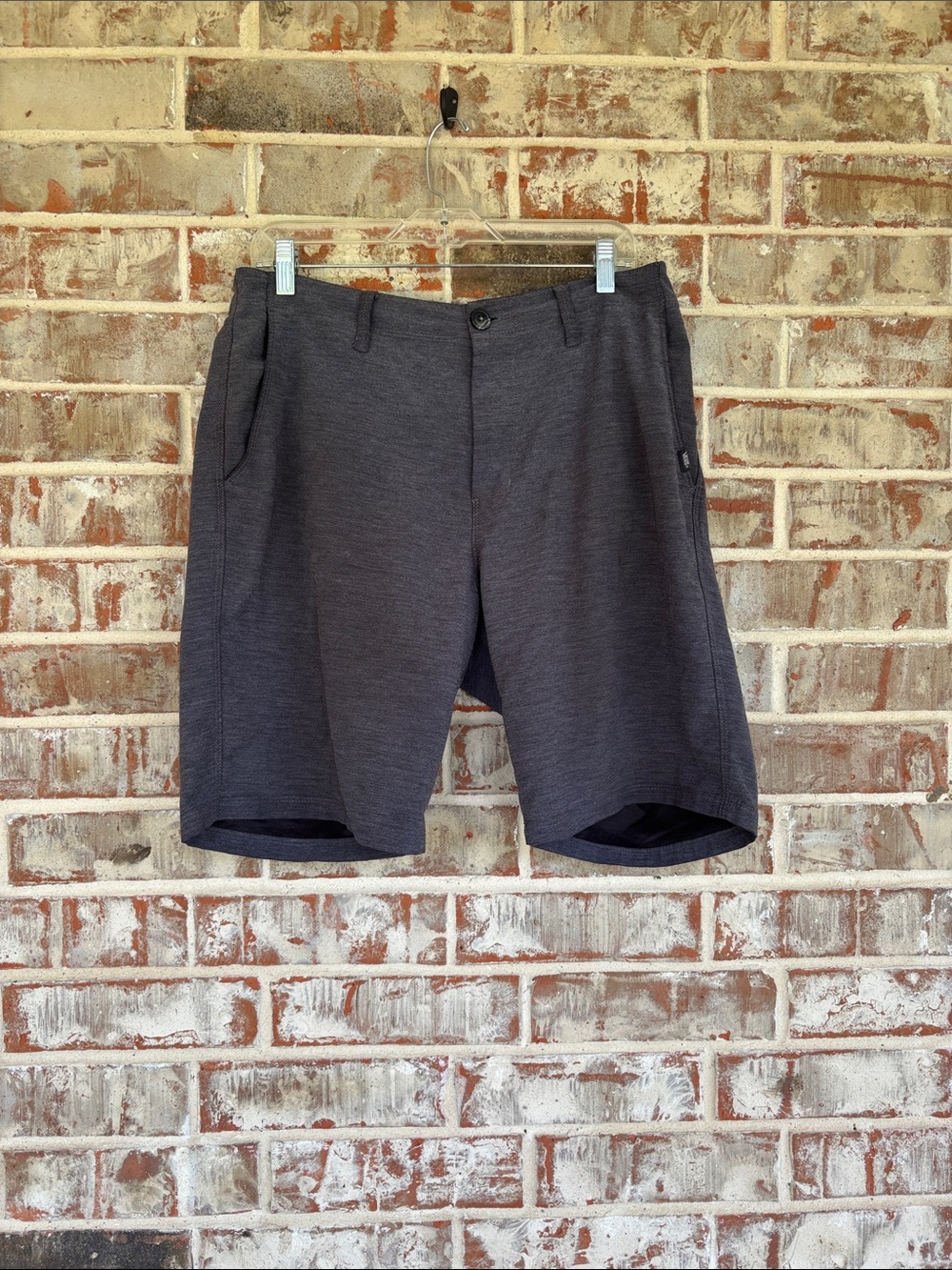 Van’s Deck Siders Men's Gray Performance Board Shorts
